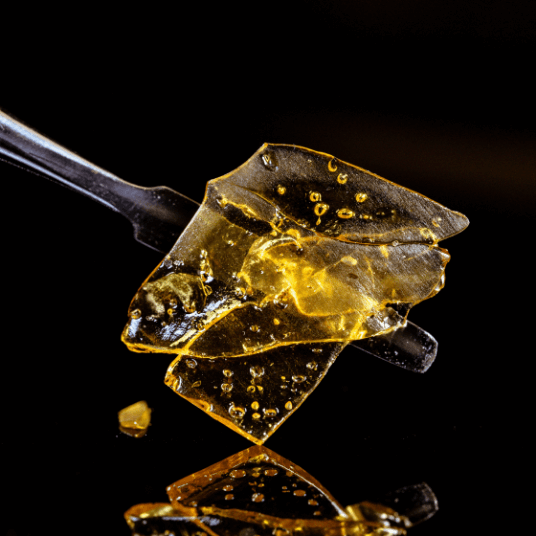 Cannabis concentrate on lab tool and cannabis manufacturing process